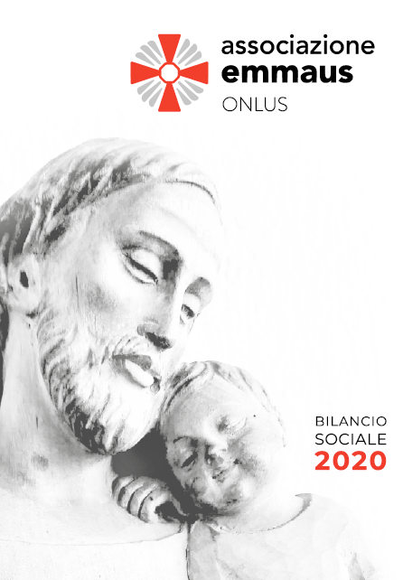 Copertina Bilancio Sociale 2020 Emmaus Onlus Caritas Lodigian