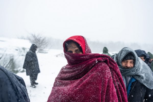 Rotta Balcanica: report su impegno Caritas a Lipa