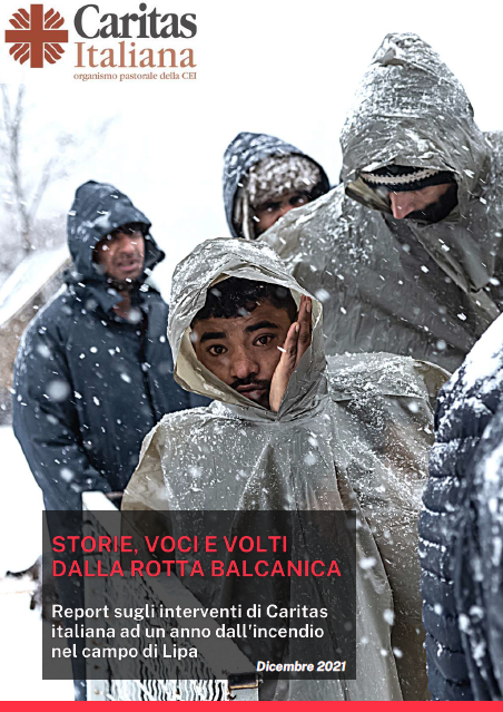 copertina report lipa bosnia caritas