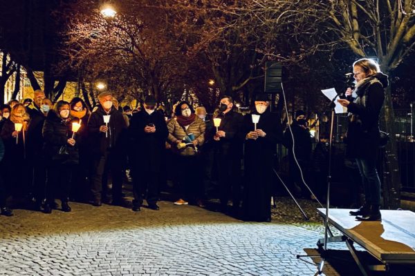 La testimonianza di Silvia Sinibaldi al Cammino per la Pace in Ucraina