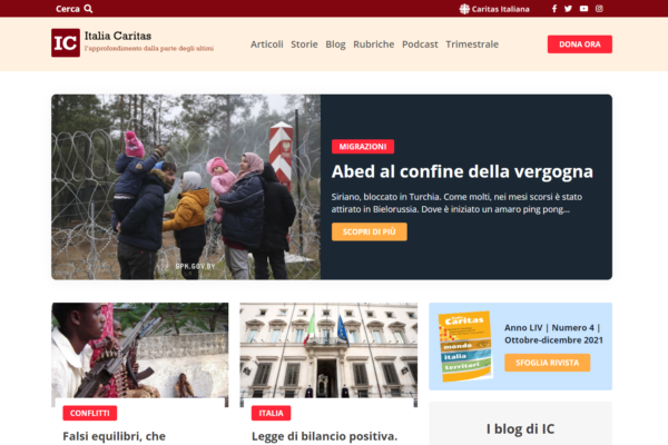 Italia Caritas è online